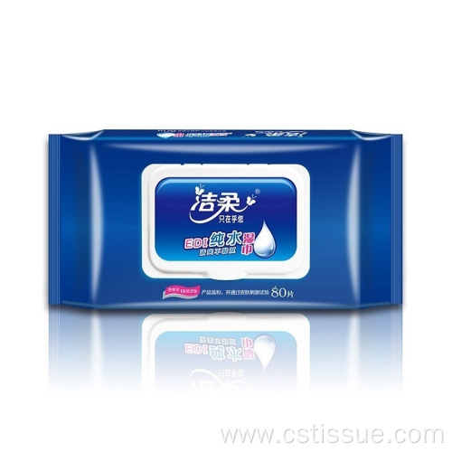 Pure Water Disposable Wet Wipes